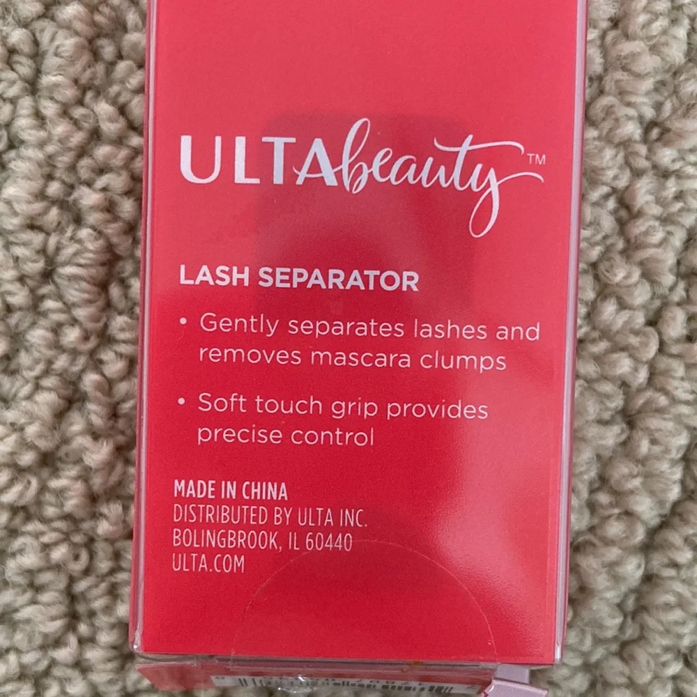 NEW Ulta Beauty Lash Separator Tool Eyelash Box Damaged See Photos NIB